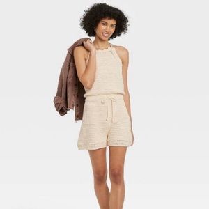Target Universal Thread Crochet Romper